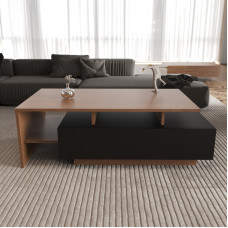 طاولة وسط Alfa اسود مع بني126