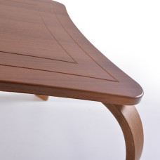 طاولة وسط بني F-2134