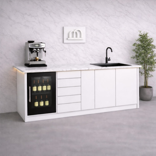 MH  ابيض مع ابيض رخامي